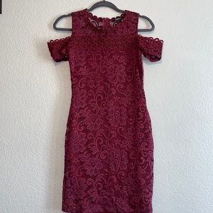 Maroon/ wine Colored Dress